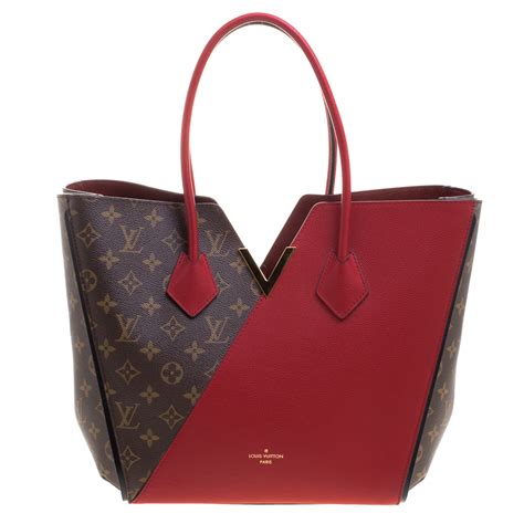 louis vuitton purse black and red